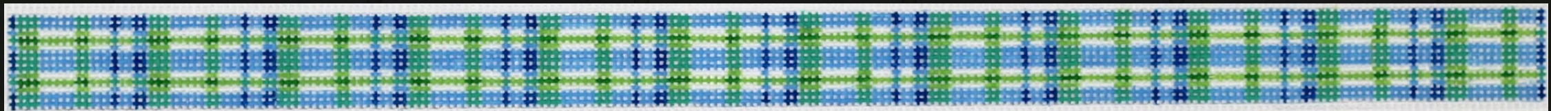 Sunglass Strap – Blue & Green Madras