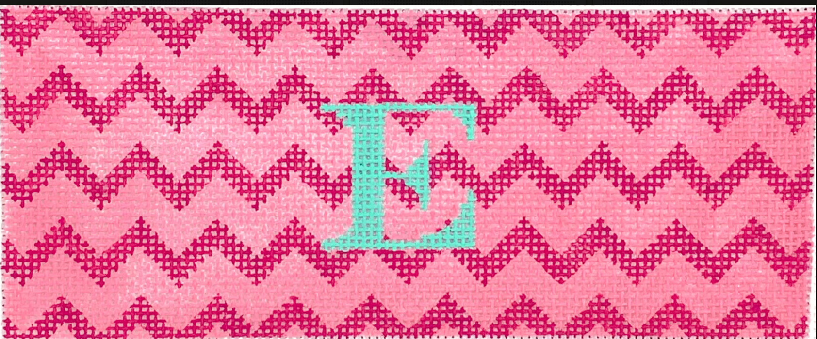 Lee’s Jewelry Box/Wallet Insert – Chevron – light pink & raspberry