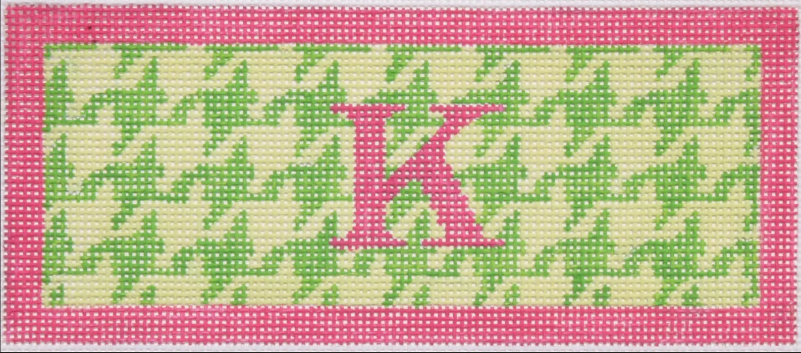 Lee’s Jewelry Box/Wallet Insert – Houndstooth – limes