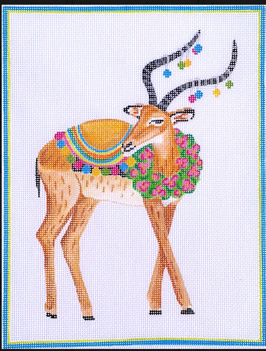 Lindsay Brackeen – Party Animal Impala w/ Floral Wreath & Pompoms
