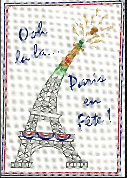 Ooh la la…Paris en Fête! Eiffel Tower Champagne Bottle