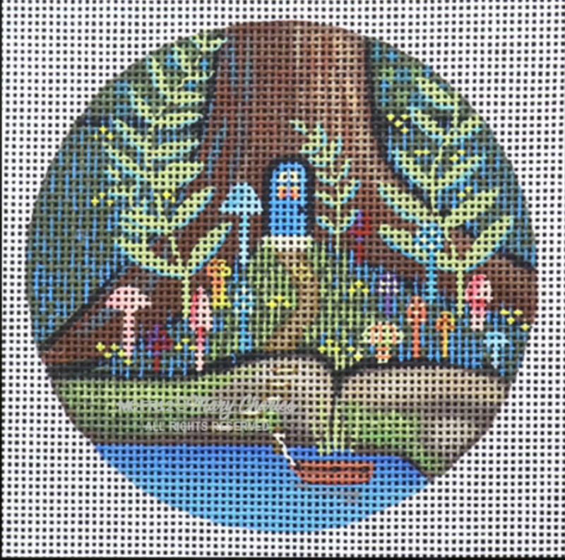 Folk Art Rounds: Tiny Living