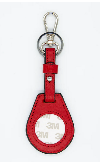 Leather Key Fob Airtag