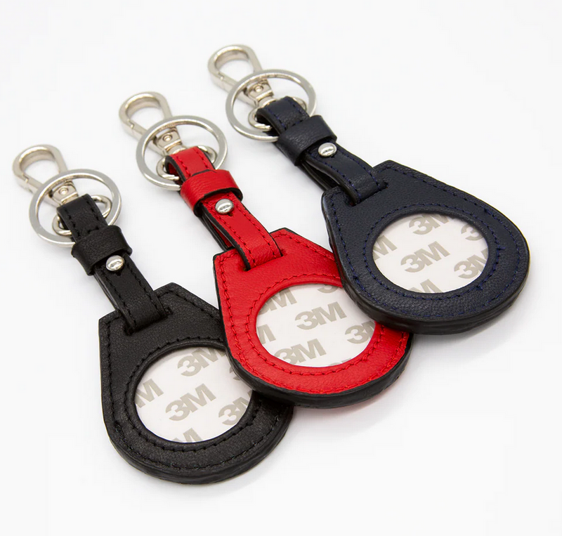 Leather Key Fob Airtag