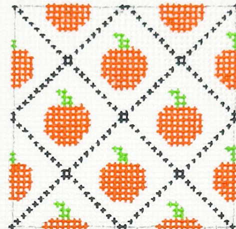 Diamond Pumpkins Flag insert