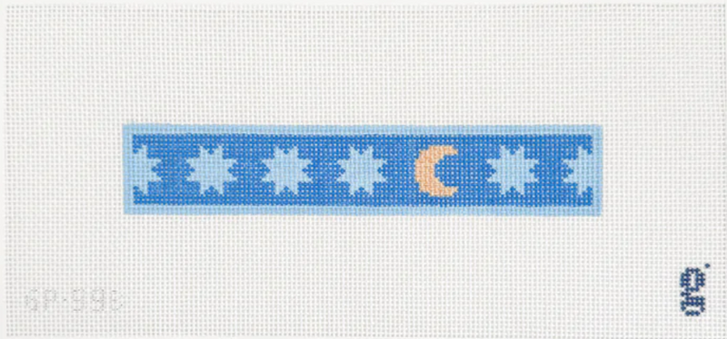 Moon & Stars Fob Blue
