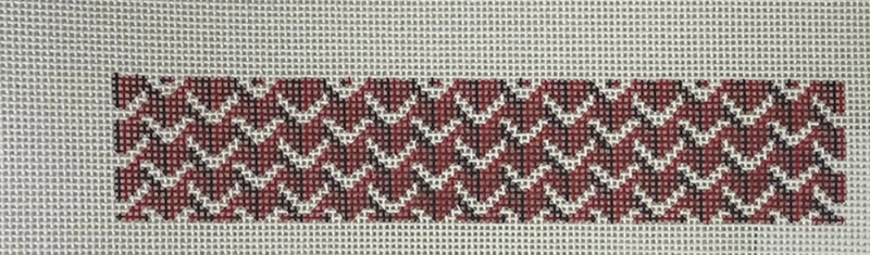 Y Pattern Fob/Keychain - Red