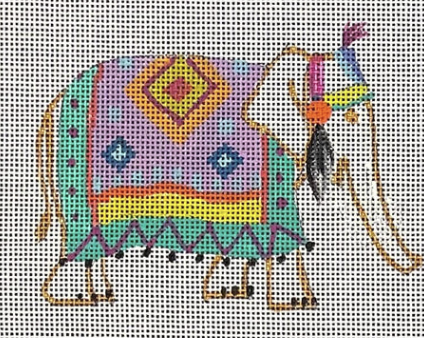 Elephant with Blanket
