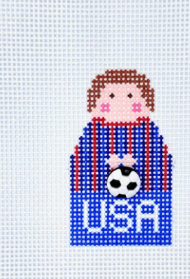 USA Men's Soccer Angel Stitch it