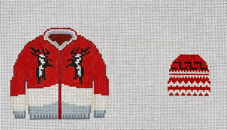 The Santa Clause Classic Sweater and Beanie