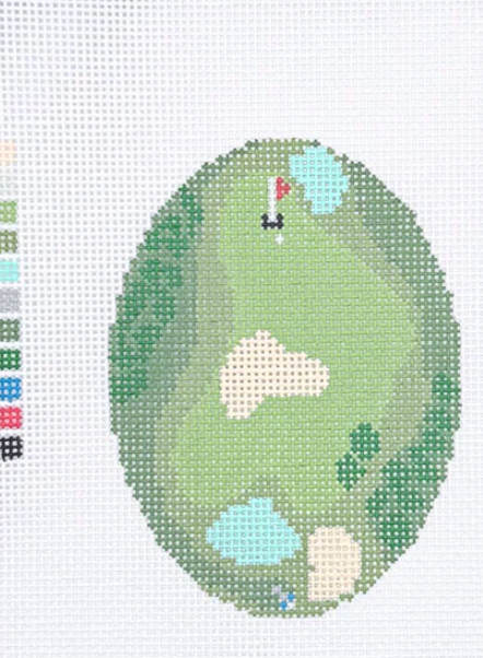 Golf from Above Oval