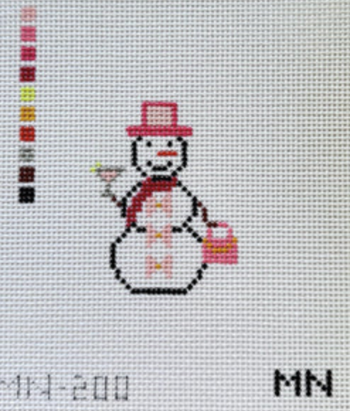 Fancy Snow Girl w/ Pink Bag and Cosmo