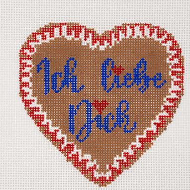 Ich Liebe Dich (I love you)Gingerbread Heart