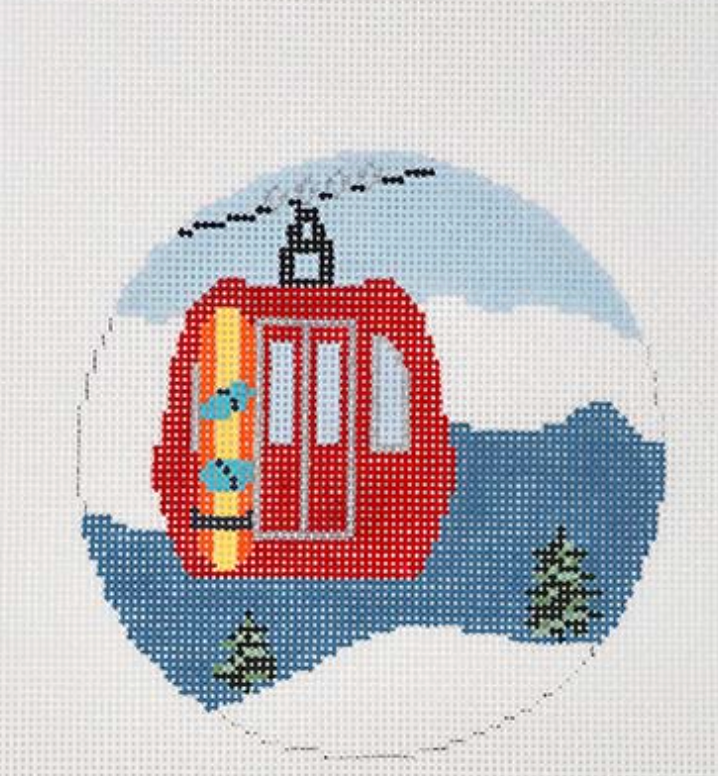 Gondola - with Snowboard