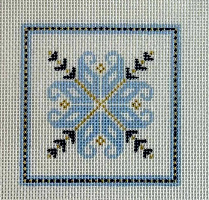 Nordic Square blue/gold
