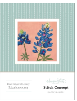 --->Stitch Concept - Bluebonnets- Mary Legallet