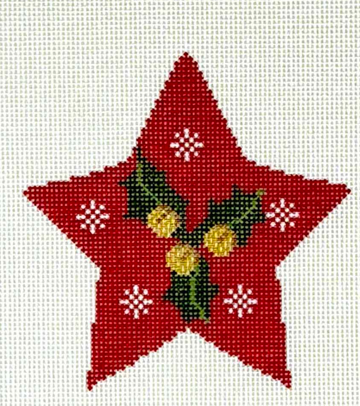 Star w/ Holly & Bells