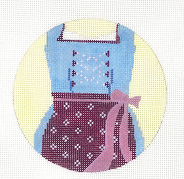 Dirndl (plum/blue)