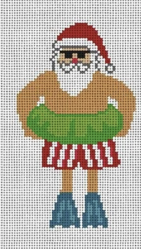 Santa with Float