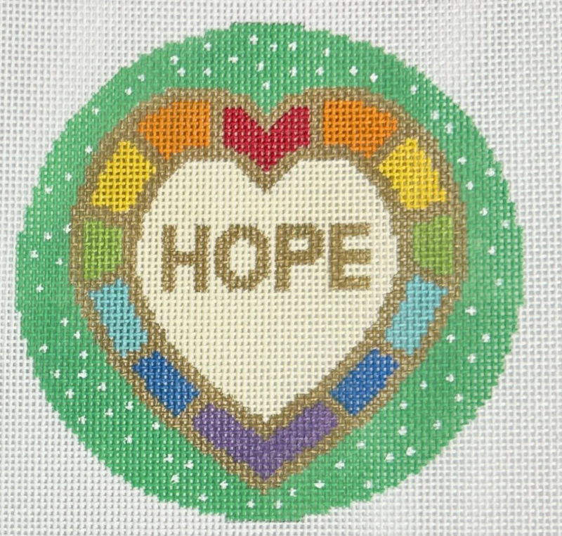 Hope Rainbow Heart
