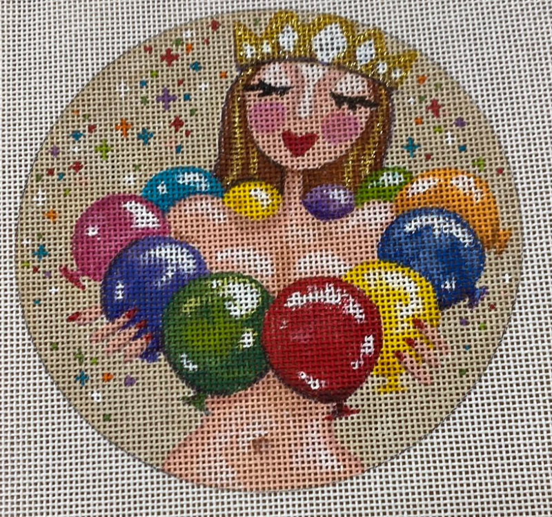Balloon Top Woman with Crown