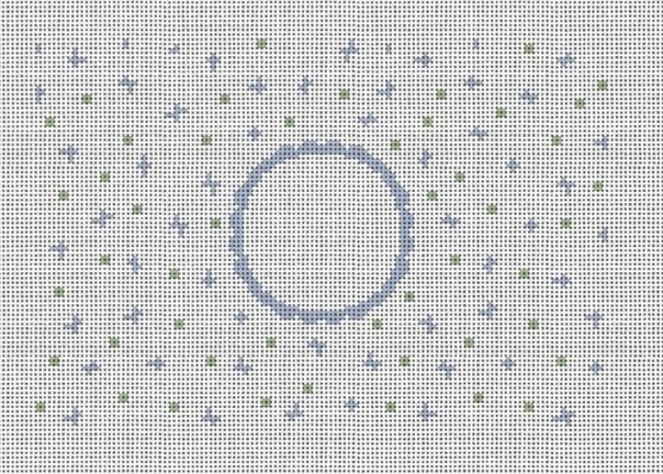 Blue Star Clutch