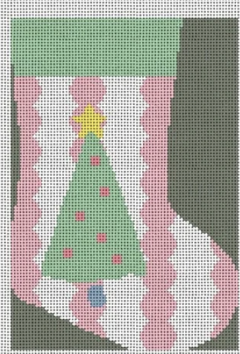 Christmas Tree Mini Stocking