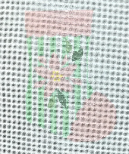 Poinsettia Mini Stocking