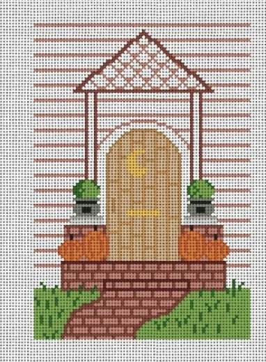 Halloween door