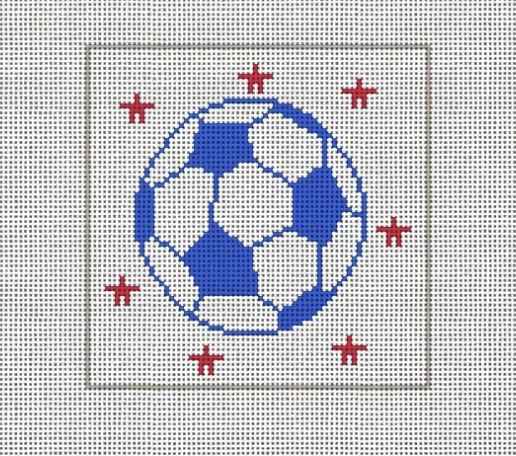 Soccer Ball with Stars