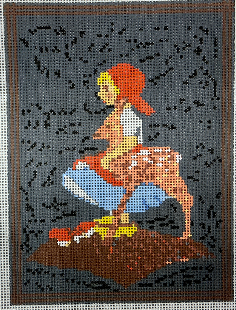Wooden Dutch Girl
