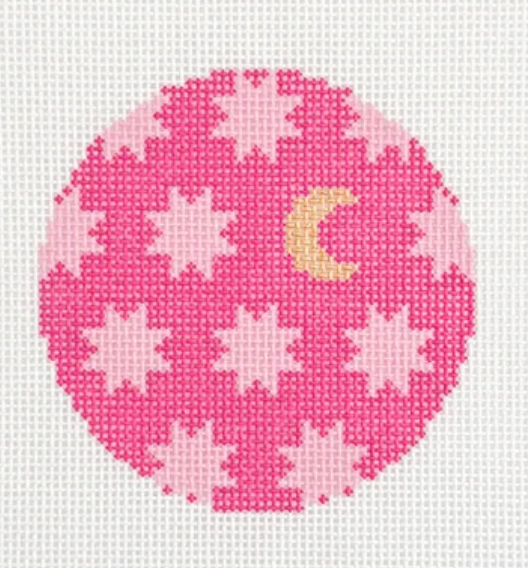 Moon & Stars Round Pink Kit