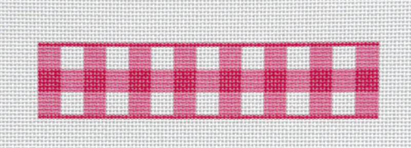 Gingham Fob - Pink
