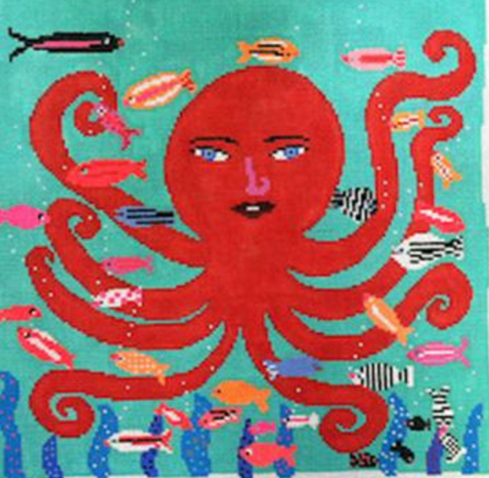 Red Octopus