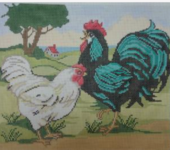 Rooster Landscape