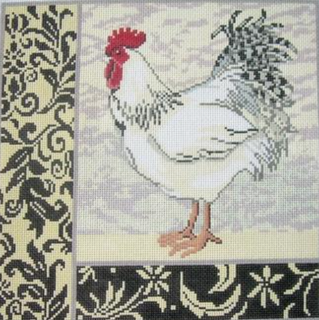 White Rooster