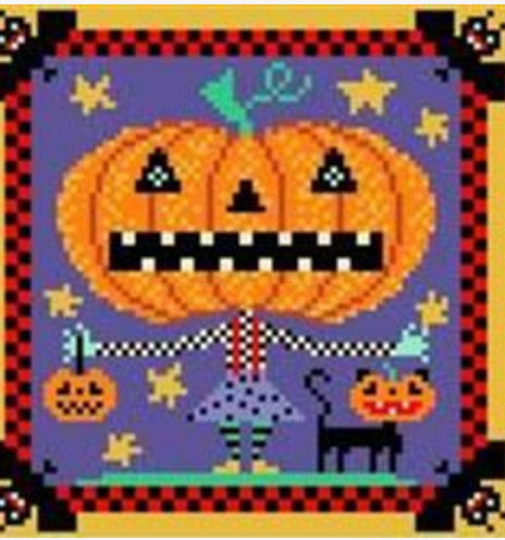 Pumpkin Head Girl