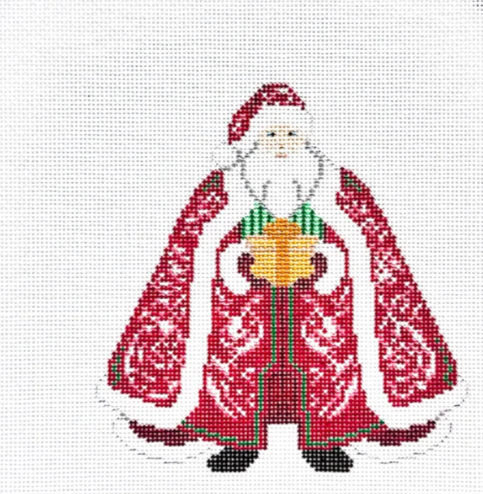 Chinoiserie Santa - Red