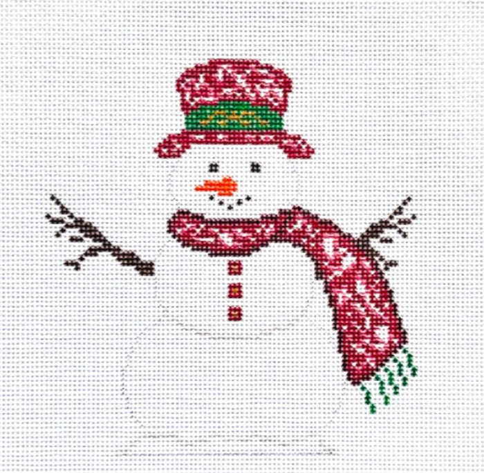 Chinoiserie Snowman - Red