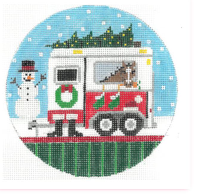 Horse Van - Christmas