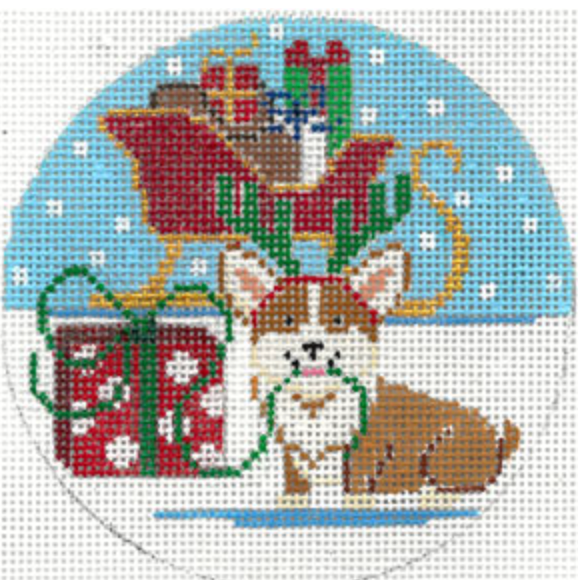 Holiday Pooch - Corgi