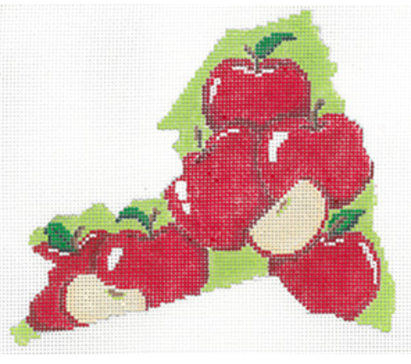 State Shaped - New York Apples