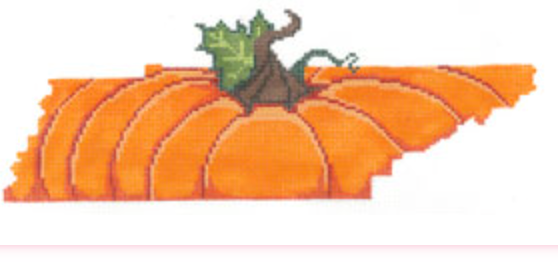 Pumpkin State Shaped- Tennessee