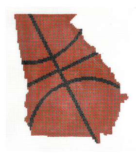 Basketball State Shape-  Georgia
