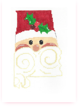 State Shaped Santa Alabama