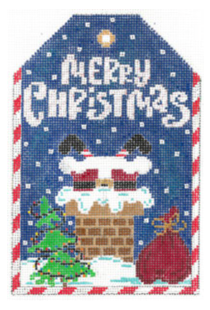 GIFT TAG-  BOTTOMS UP