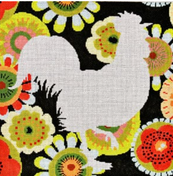 Silhouette Rooster