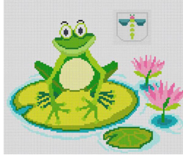 Frog on Lily Pad Tooth Fairy Pillow