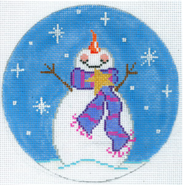 Snowman w/Tree and Ornament