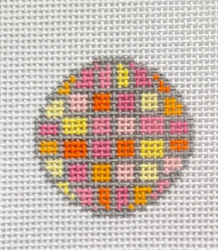 Pink Disco Ball Mini Key Fob Insert